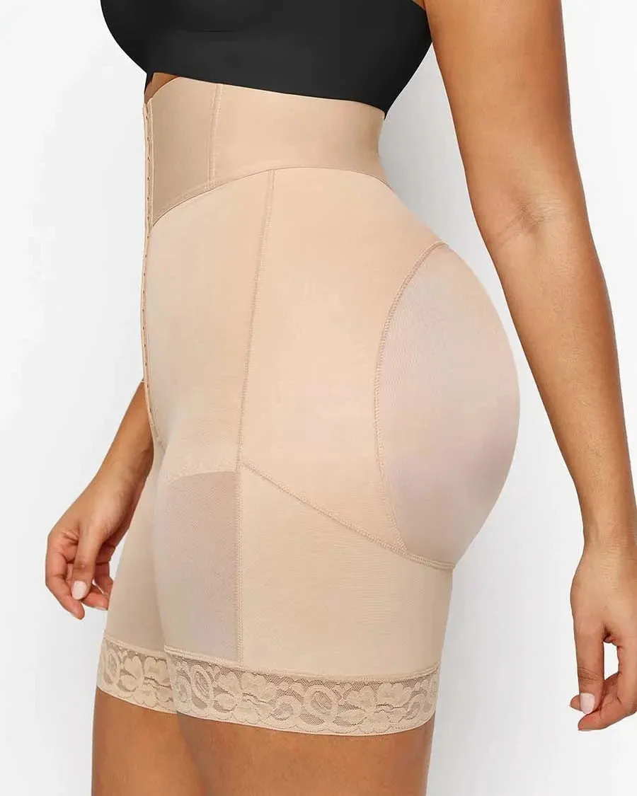 3 Boned Sculpt High Waist Booty Shorts Shaper Shorts Women Tummy Control Underwear for a Flawless Silhouette