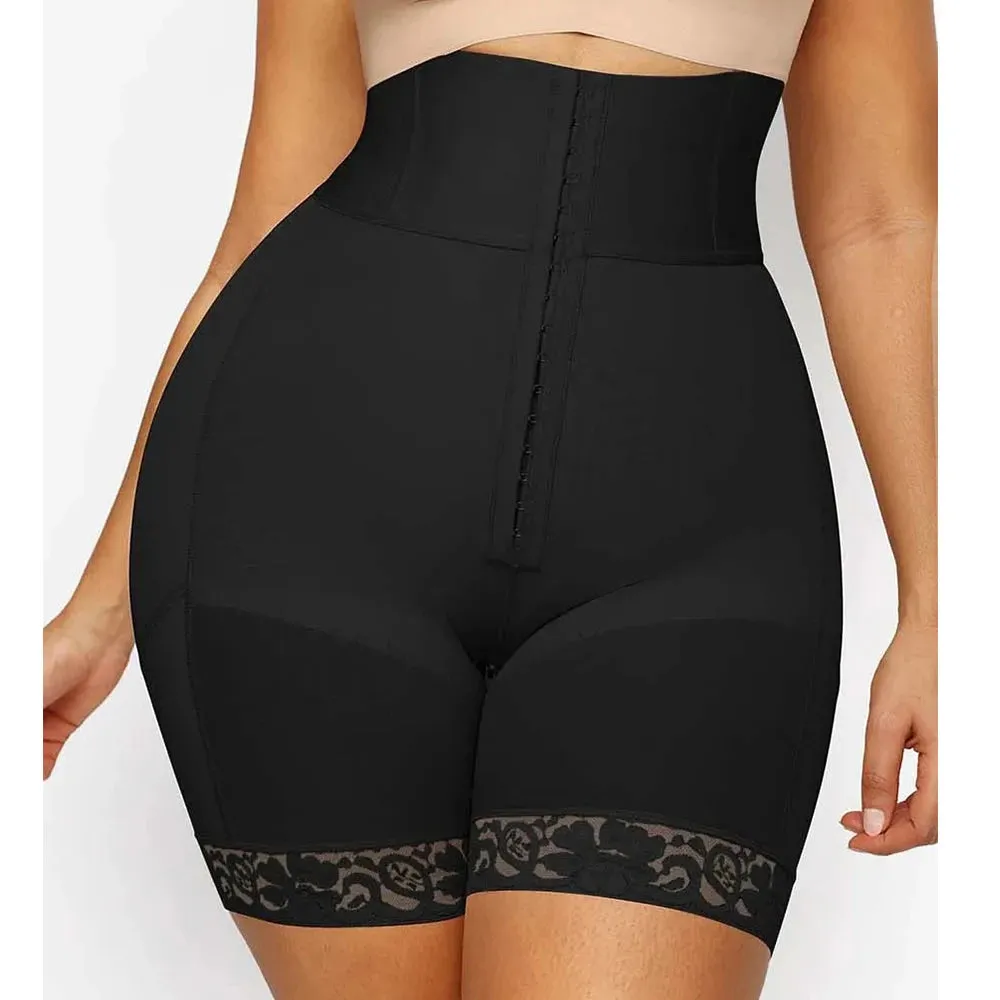 3 Boned Sculpt High Waist Booty Shorts Shaper Shorts Women Tummy Control Underwear for a Flawless Silhouette