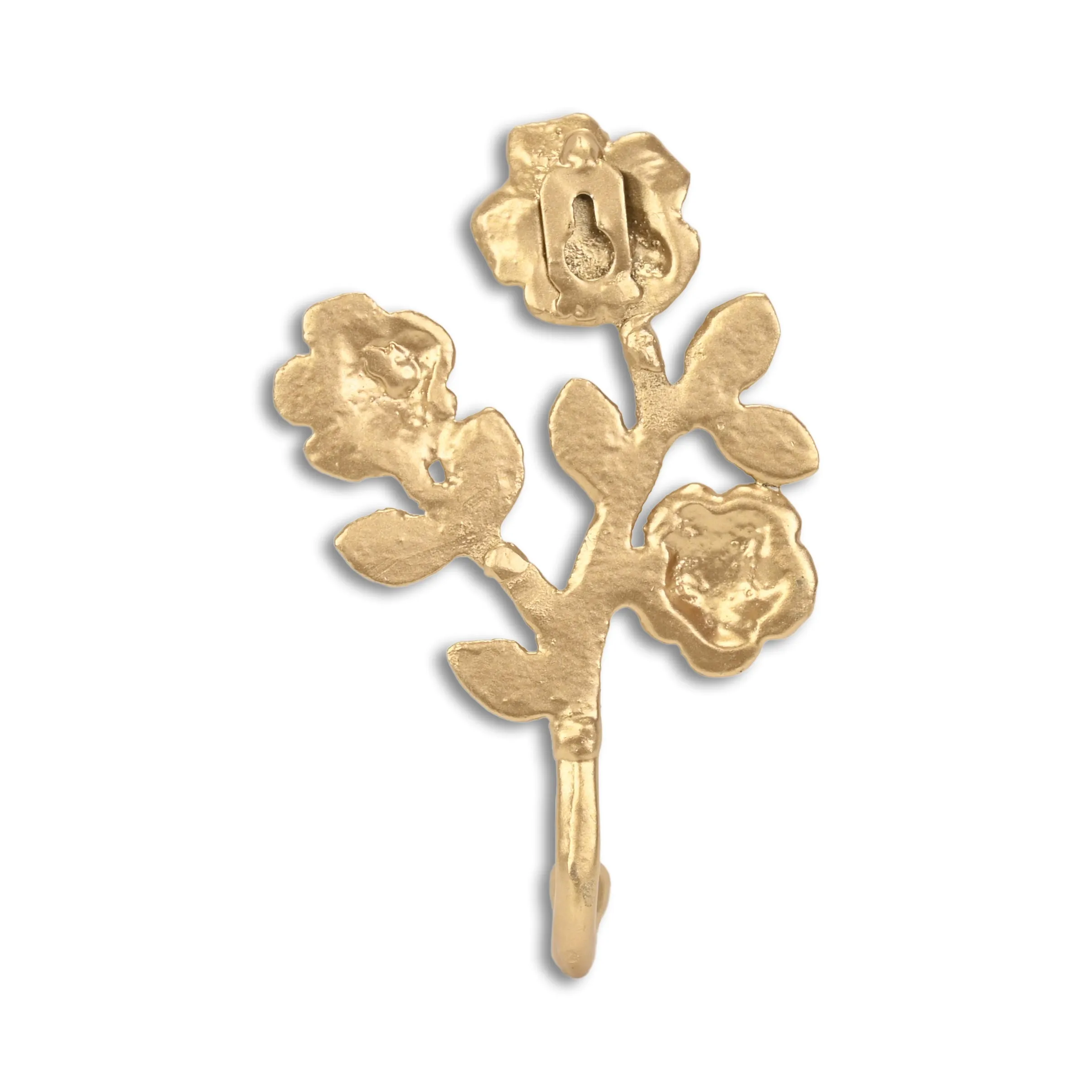 6119GD - Mythra Flower Cast Iron Hook