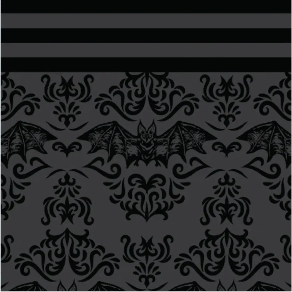 Bat Damask Knee High Socks