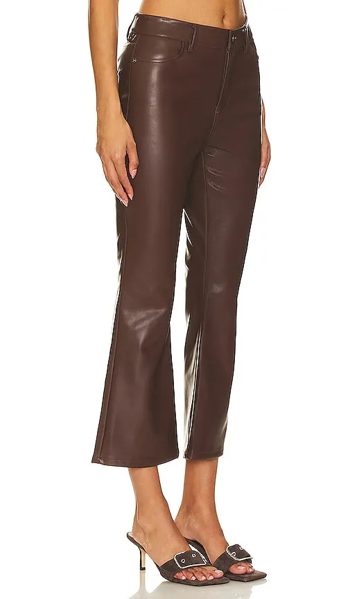 BCBGMAXAZRIA Faux Leather Pant in Chocolate