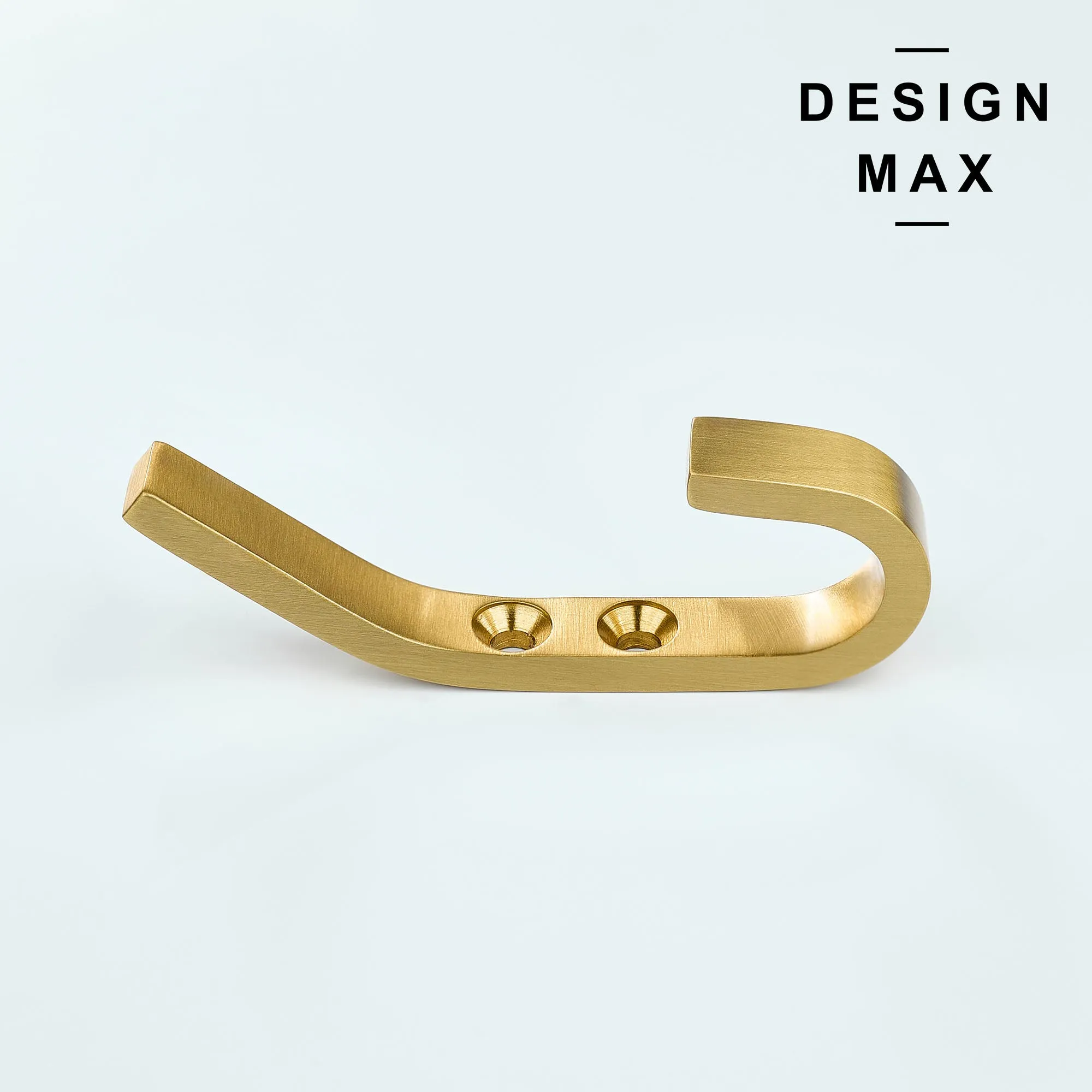 Breslin J Matte Brass Mudroom Wall Hook