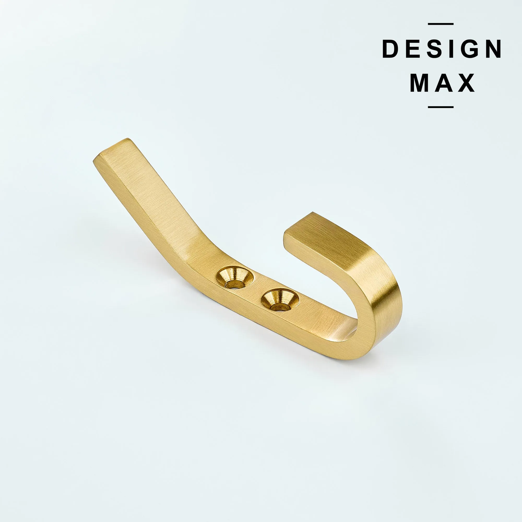 Breslin J Matte Brass Mudroom Wall Hook