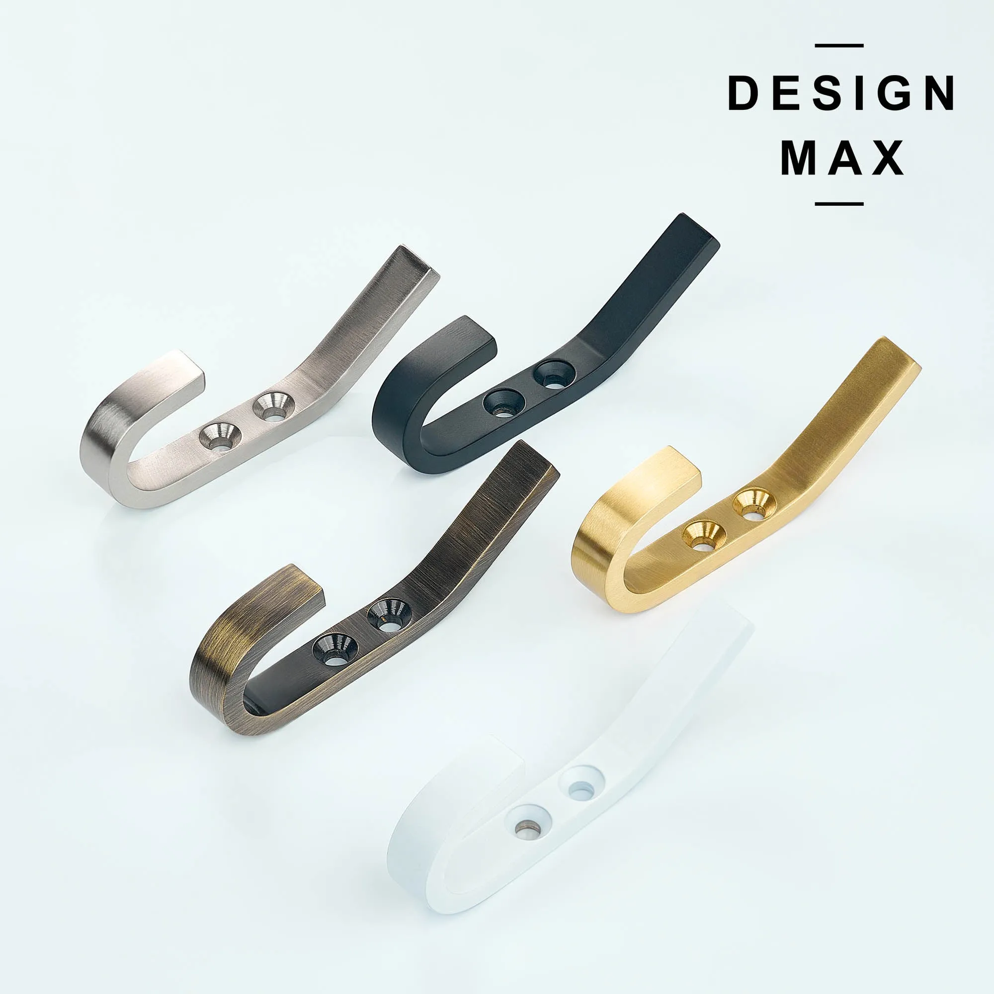 Breslin J Matte Brass Mudroom Wall Hook