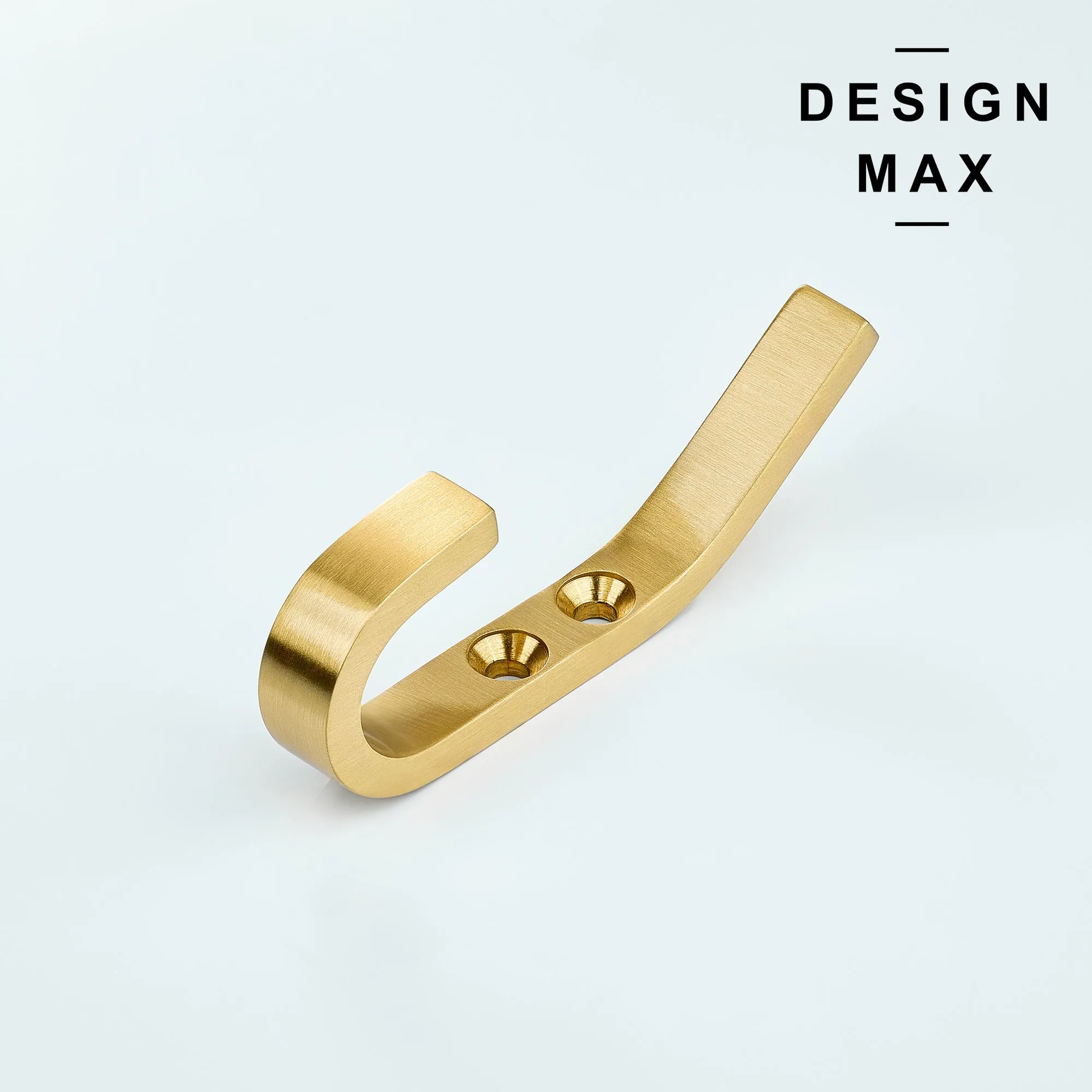 Breslin J Matte Brass Mudroom Wall Hook