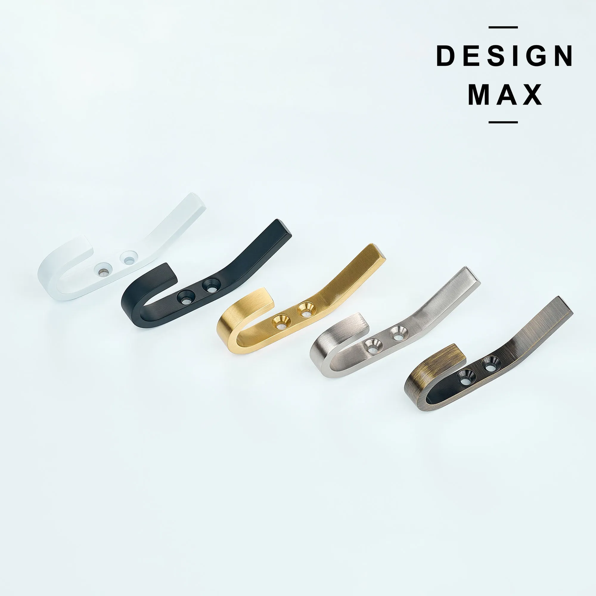 Breslin J Matte Brass Mudroom Wall Hook