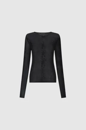 Camilla and Marc Figue Long Sleeve Top in Slate