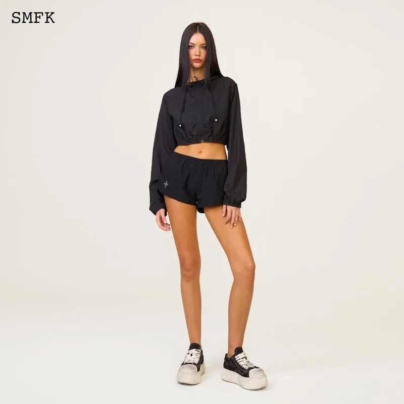 Compass Hug Sun-Proof Super Light Short Jacket Black