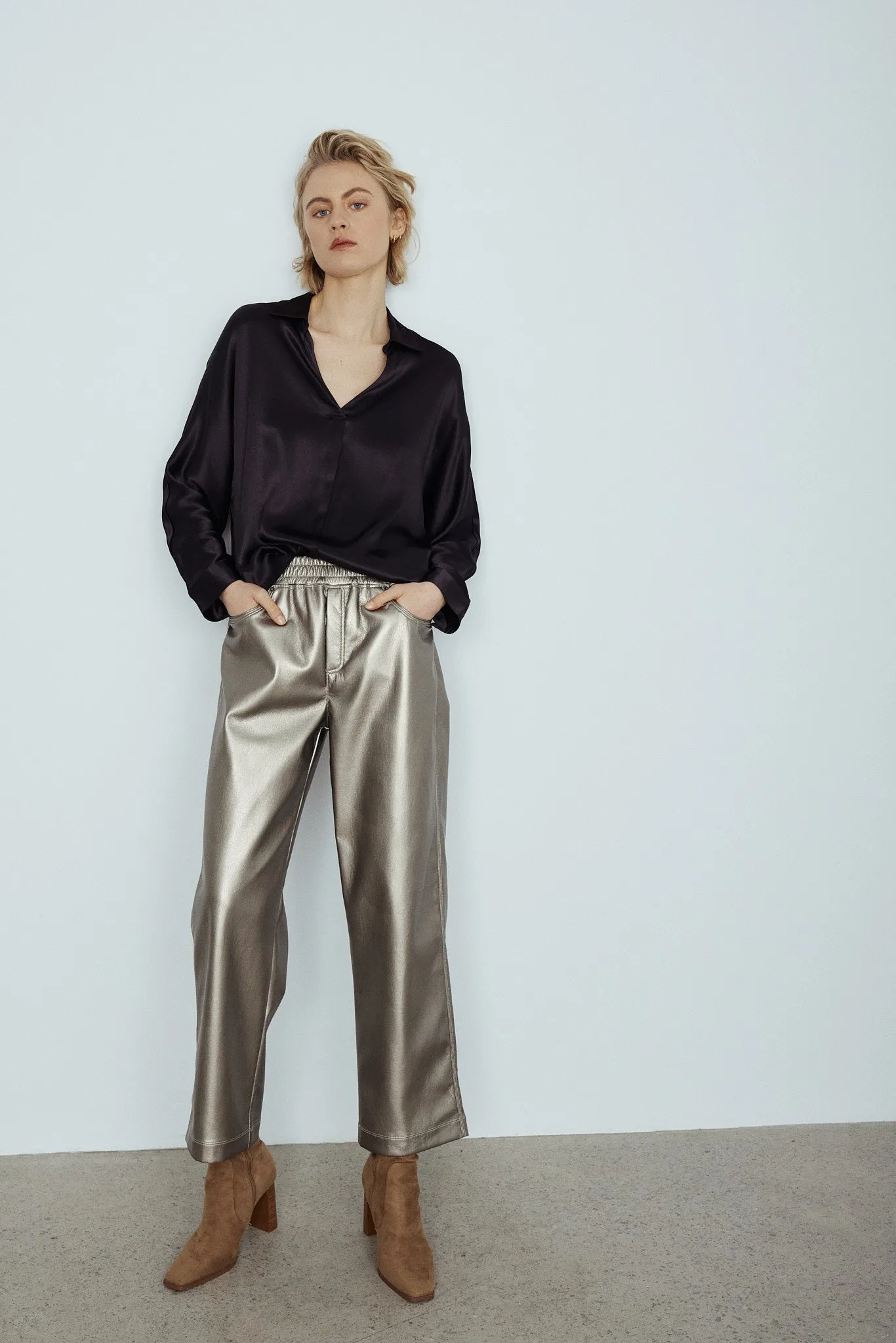 HARLOW LEATHER PANTS