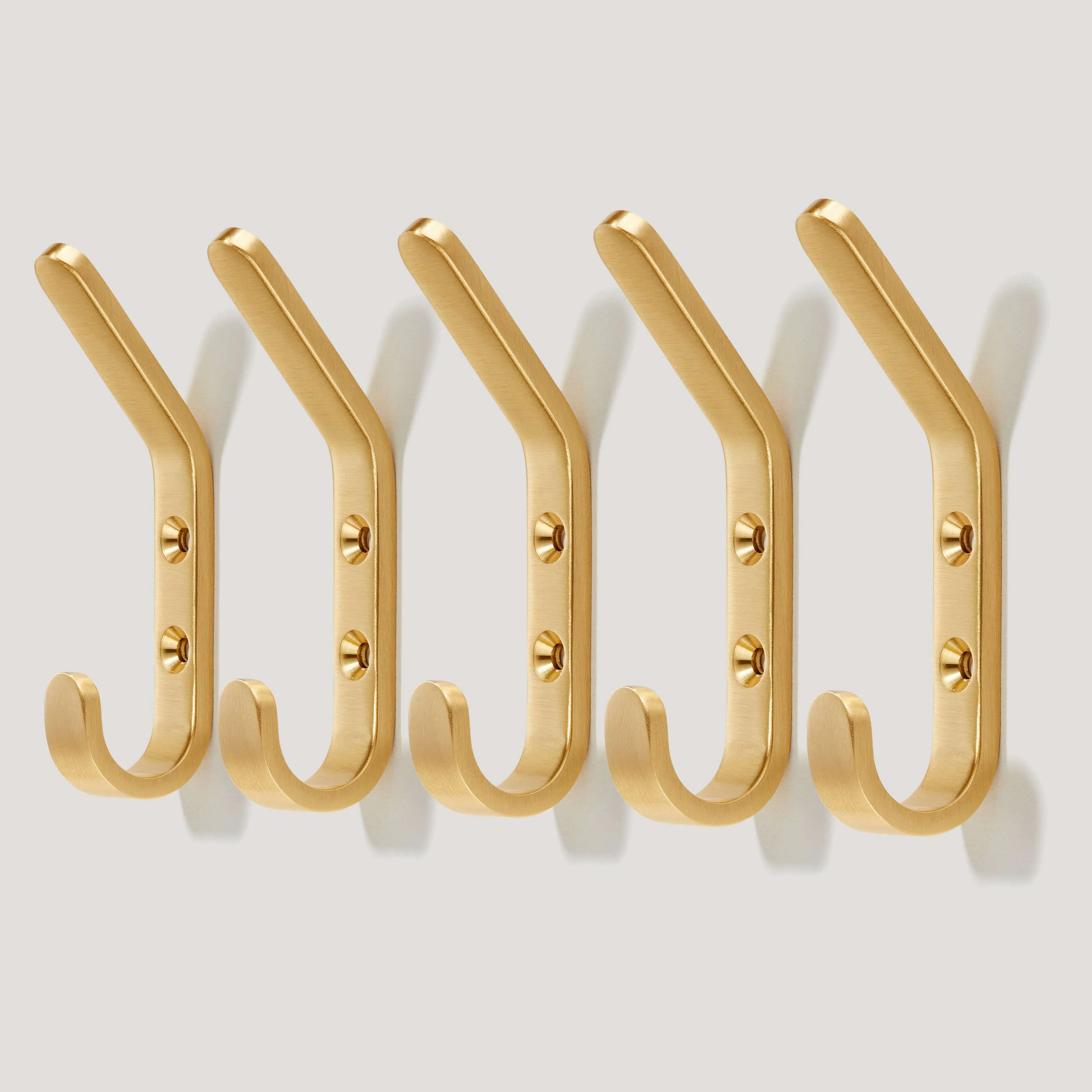 HOFFMAN Tapered Top Hook - Brass