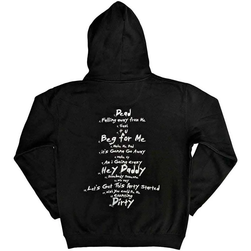 Korn "Issues Tracklist" Black Pullover Hoodie