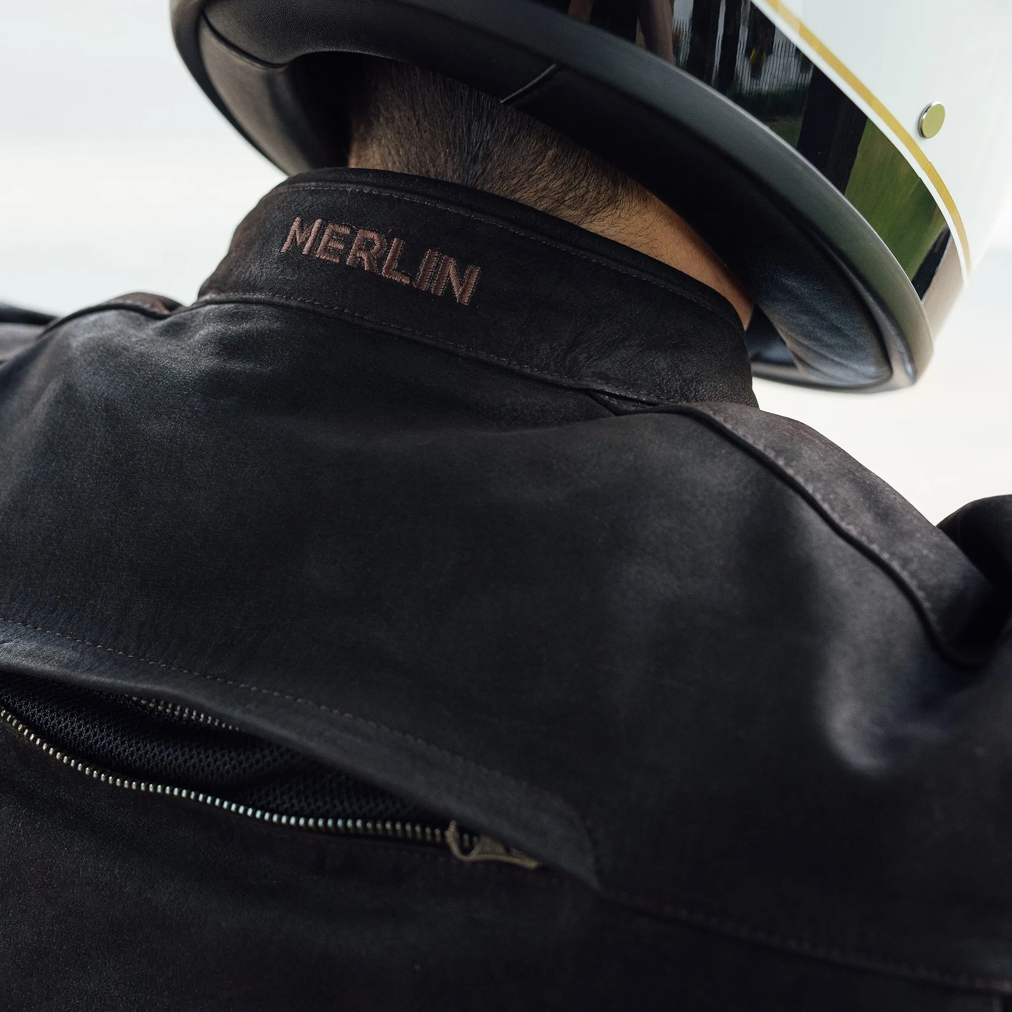 MERLIN - ALTON II D3O LEATHER JACKET