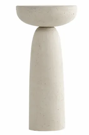 Minimalist round coffee table