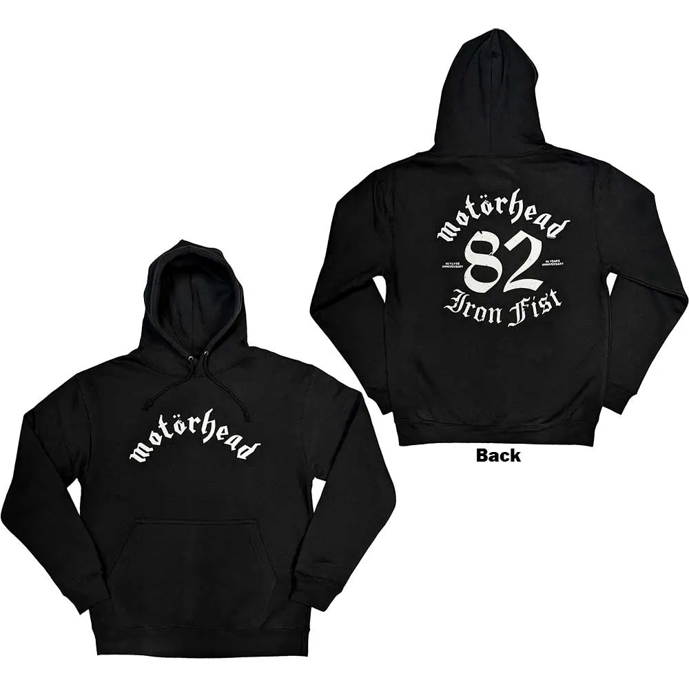 Motorhead "Iron Fist '82" Black Pullover Hoodie
