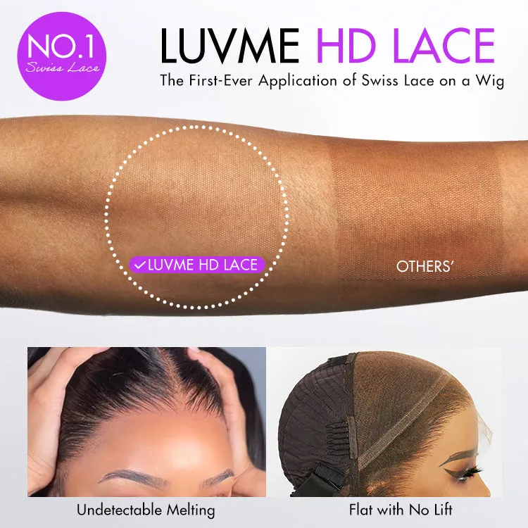 Ombre Blonde Blow Out Layered Cut Wavy Glueless HD Minimalist Lace Wig