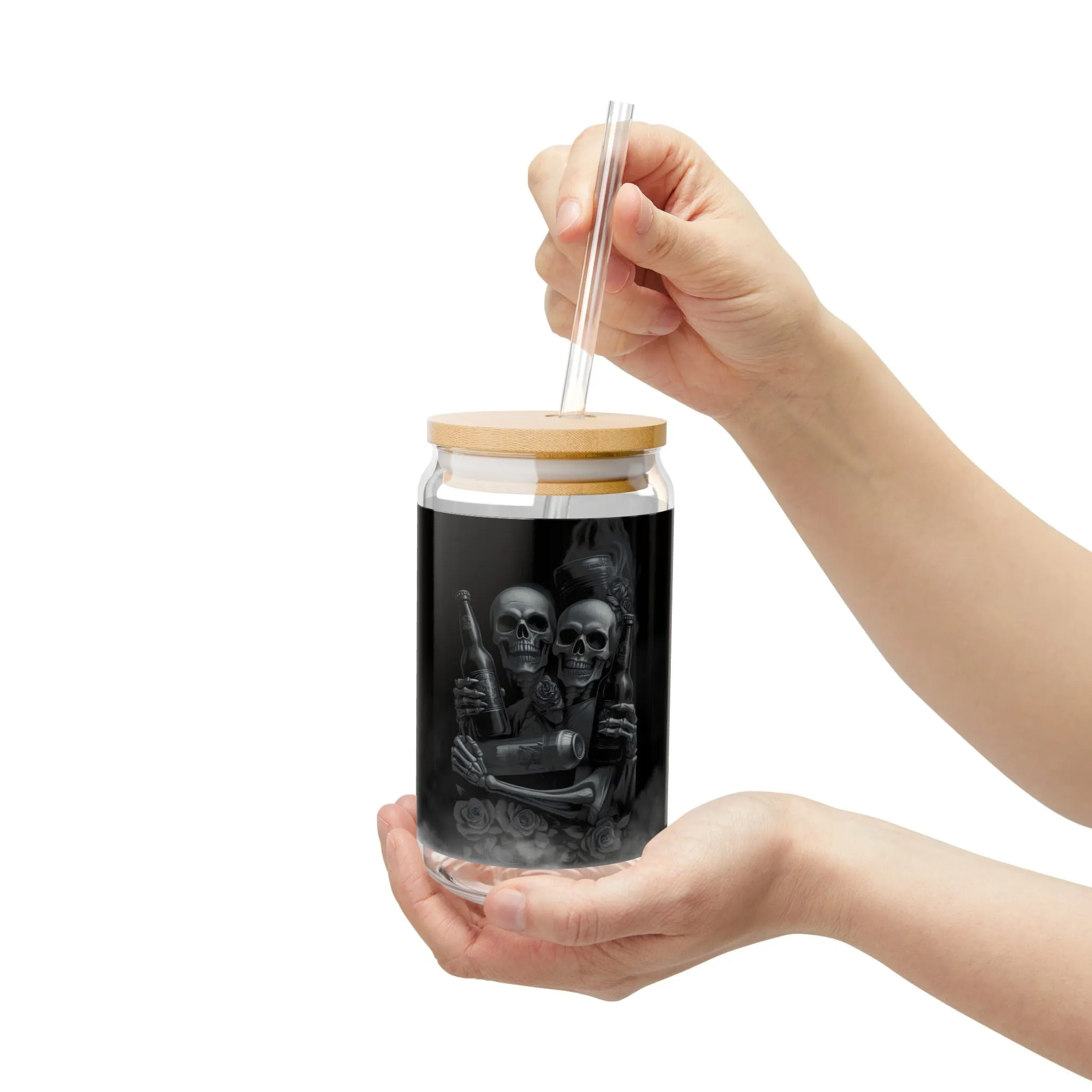 Pals FOREVER - Glass, 16oz - Dark Aesthetics