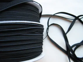 Silky Black Rayon Piping