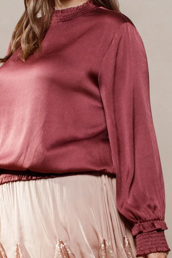 Special Occassion Silky Blouse