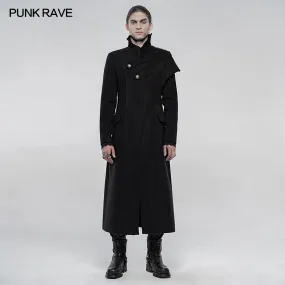 WY-1261XCM Military uniform Woolen Long Coat
